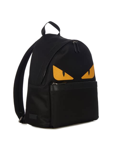 black Fendi backpack